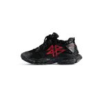 Men’s Runner Graffiti Sneaker in Black - Image 4